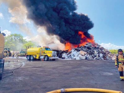 Fire at Hammerhead Metals